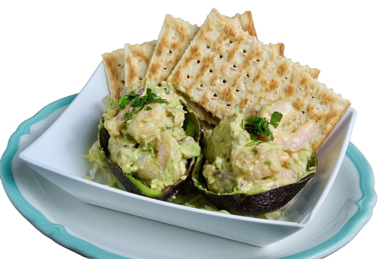 AGUACATE RELLENO DE CAMARONES | SHRIMP STUFFED AVOCADO