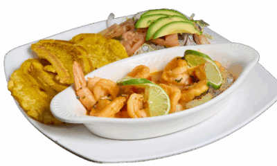 CAMARONES AL AJILLO | SHRIMP IN GARLIC SAUCE