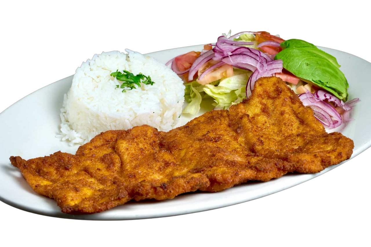 LOMO DE CERDO EMPANIZADO