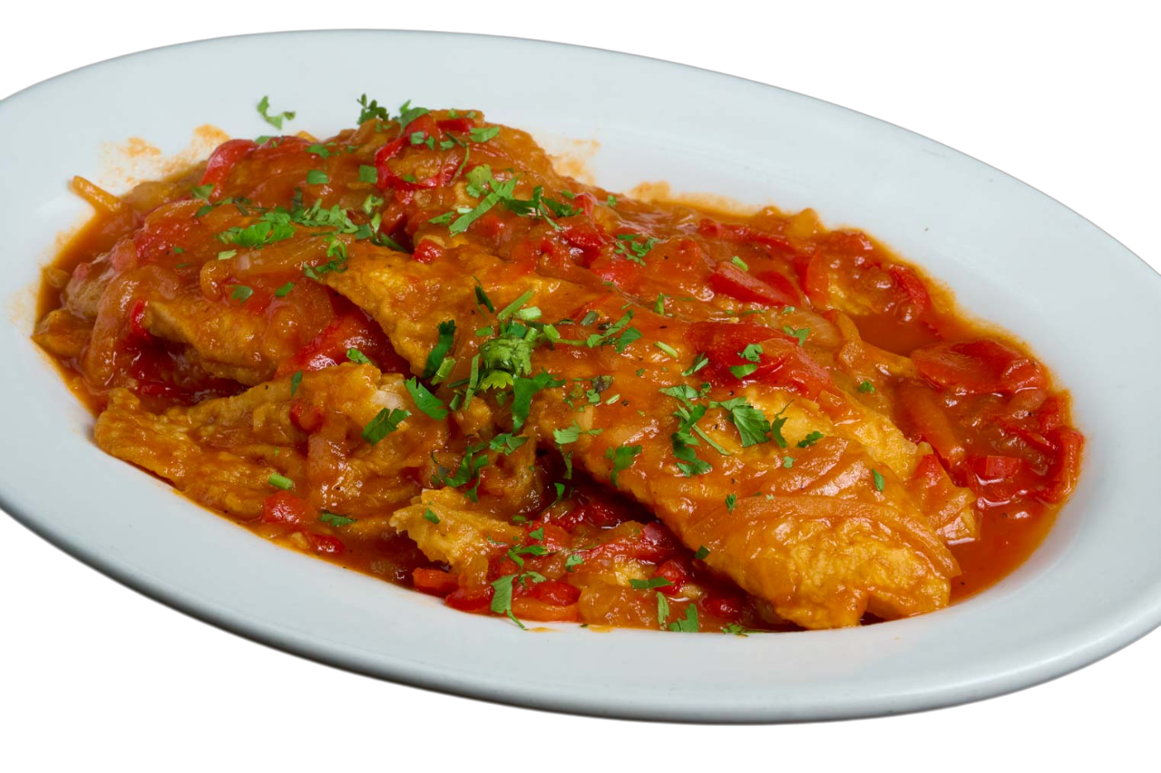 TILAPIA LA CRIOLLA | TILAPIA IN CREOLE SAUCE